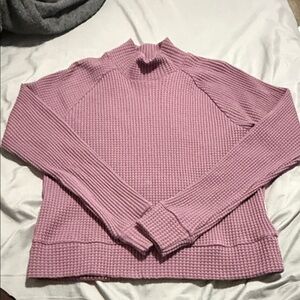The North Face Pink/Purple Turtleneck Sweater